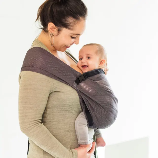 Μάρσιπος Mini Monkey Sling Ελαφρύς Και Αδιάβροχος Grey MKY_00000203