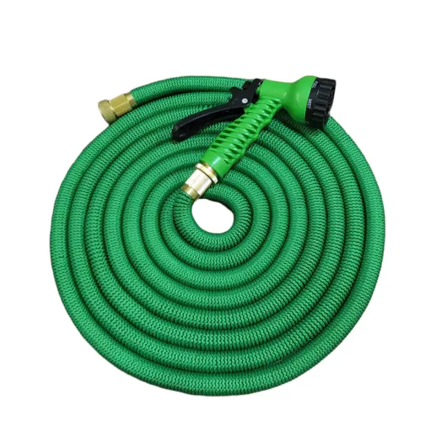Επεκτεινόμενο Λάστιχο Κήπου & Βεράντας 50m Magic Garden Hose Πράσινο