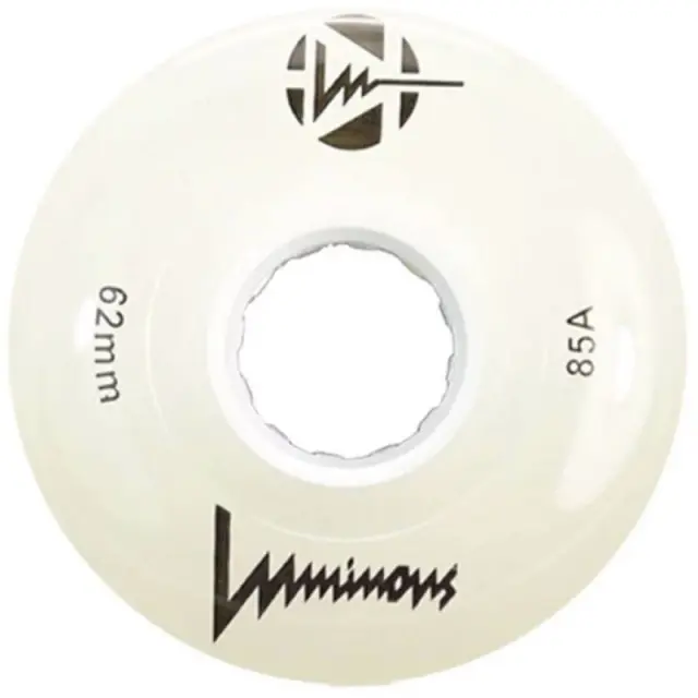 LUMINOUS 62χιλ./85A, Ροδάκι Led - White/Glow