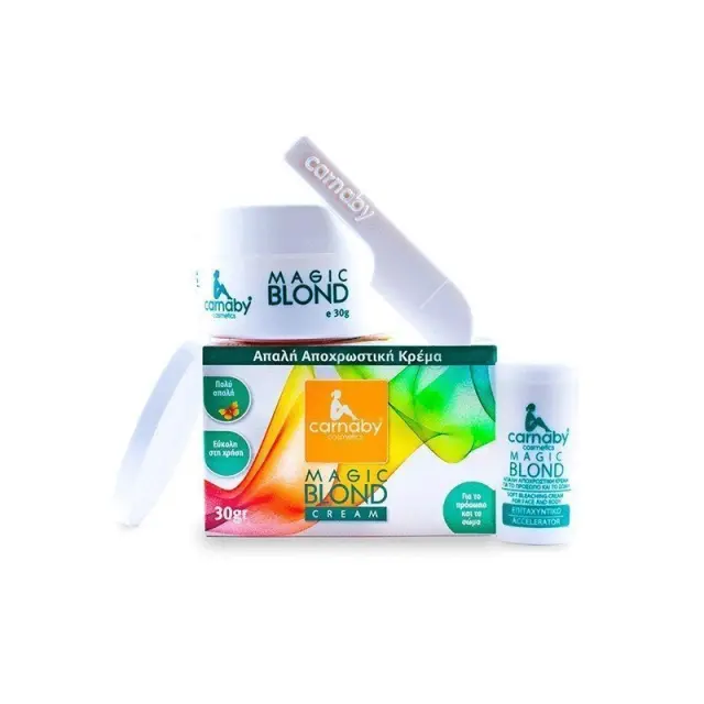 Carnaby Magic Blond Απαλή Αποχρωστική Κρέμα για Πρόσωπο & Σώμα 30gr 2