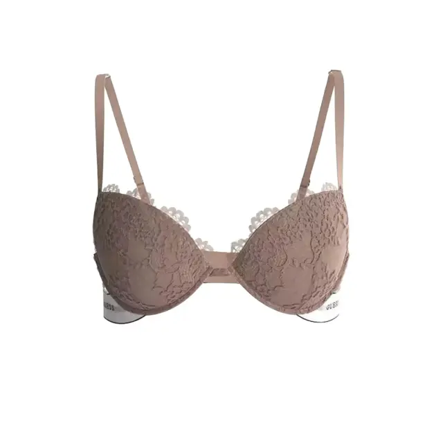 Guess Γυναικείο Σουτιέν Push-Up Lace Belle, Χρώμα Pasty Mauve - 70B