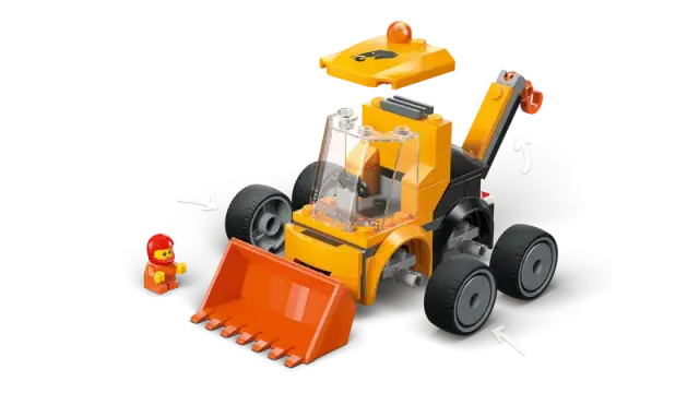 LEGO® City Rides – Construction Loader για 5+ Ετών 61τμχ - 60483 3