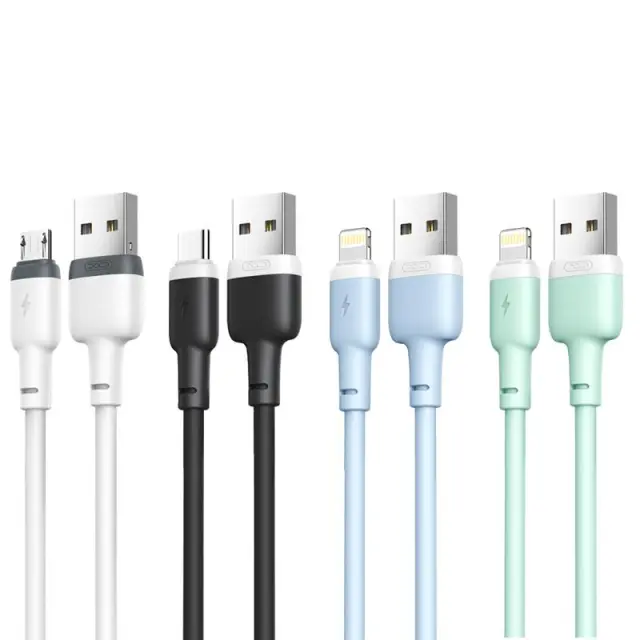 XO NB208 Καλώδιο Φόρτισης + Data Micro 1m Μπλέ 16.005.0234 3