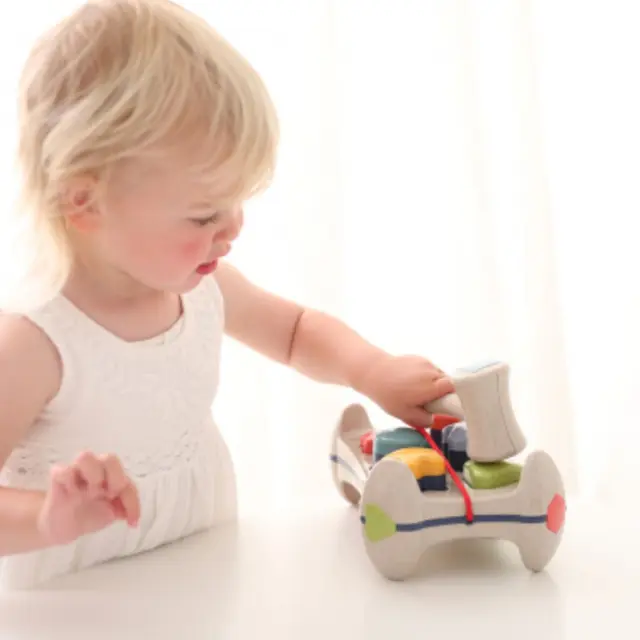 Tolo Toys: Παιχνίδι ταύτισης σχημάτων με σφυρί από βιοδιασπώμενο πλαστικό (12+ μηνών) TL-76011 3