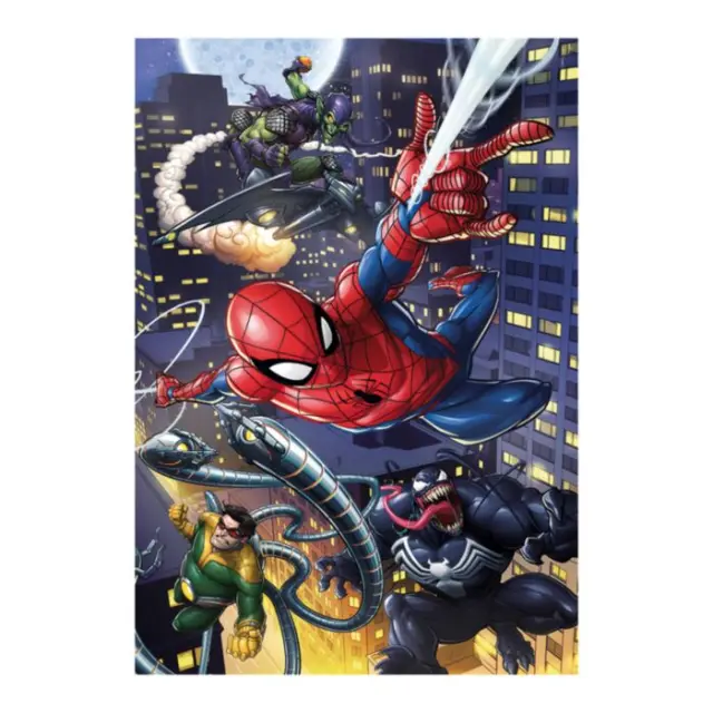 Clementoni Παιδικό Παζλ Supercolor Marvel Spiderman 180 τμχ 2