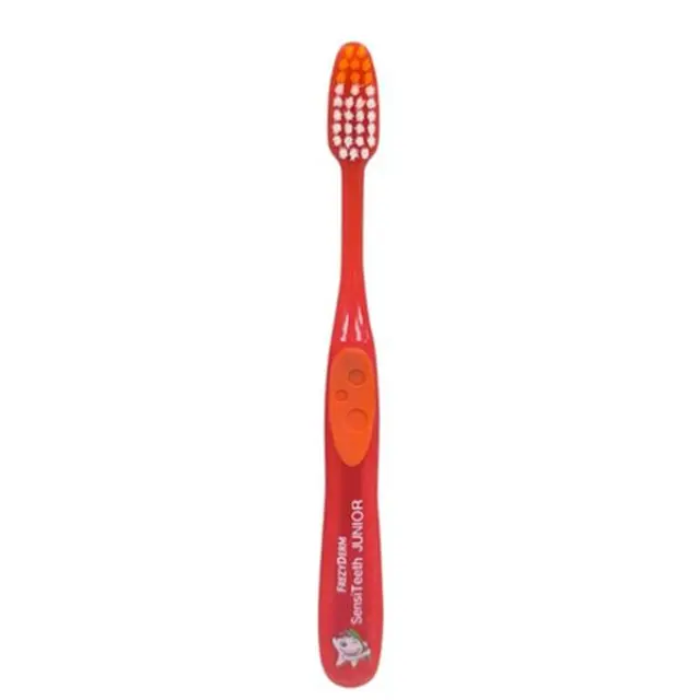 Frezyderm Sensiteeth Junior Toothbrush Soft Orange Μαλακή Οδοντόβουρτσα Πορτοκαλί για Παιδιά 3-6 ετών, 1 τεμάχιο