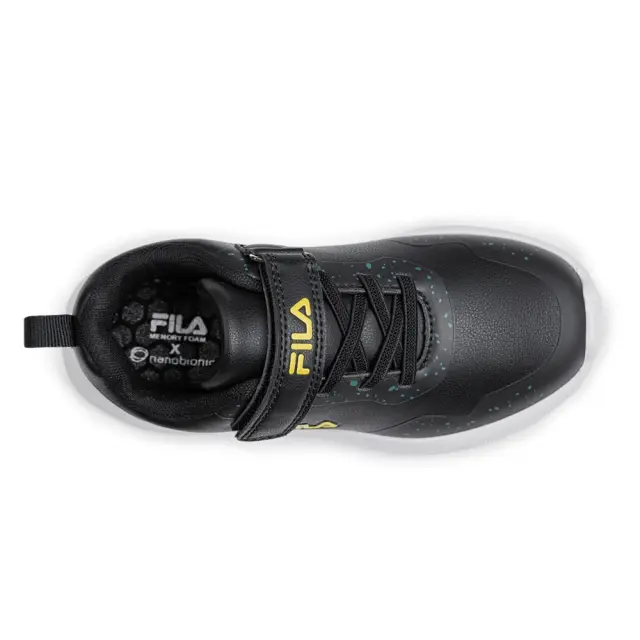 Fila Memory Fast 6 Nanobionic (PS) (3AF53008-065) - Λευκό-Μαύρο 3