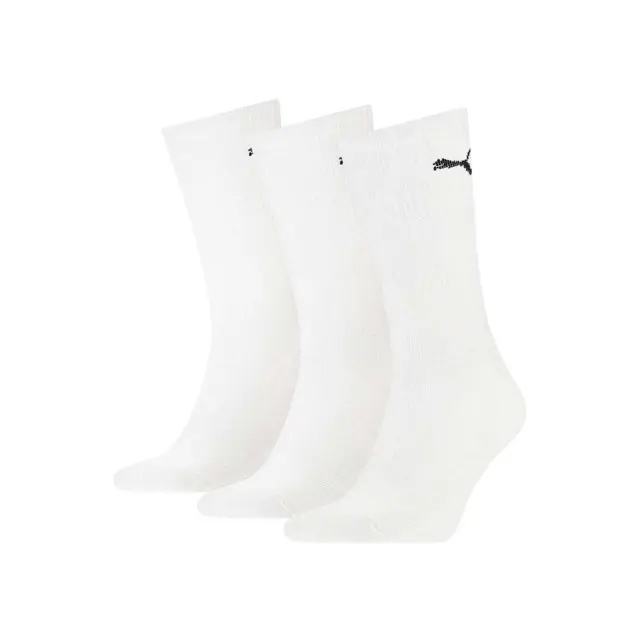 Puma Adult Dobotex Sport 3 Pair Crew Socks Άσπρο 7312-300 (Puma)