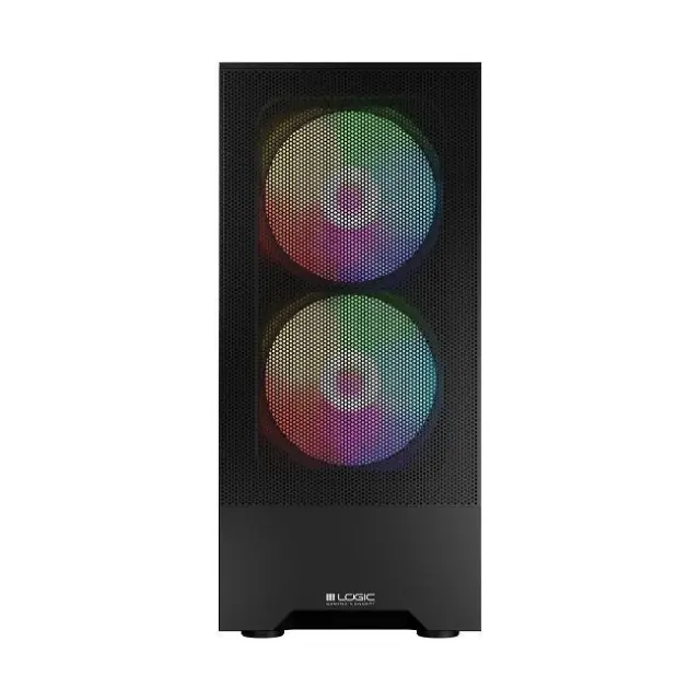 Logic PC Case Arya ARGB ATX Midi Tower Black (AT-ARYA-10-000000-0002) 3