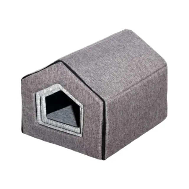 Σπίτι-κρεβάτι κατοικιδίου - 3pcs - 550917 - Grey