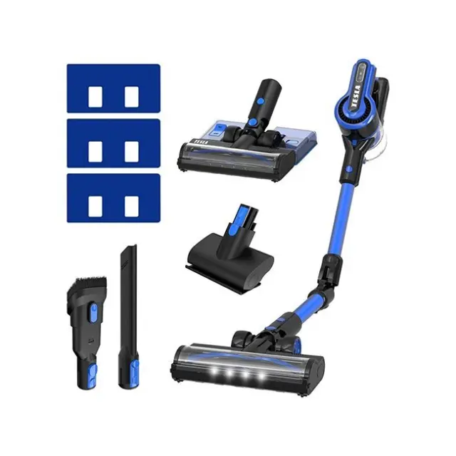 Tesla Σκούπα Stick PureStar E70 Aqua Pro 300W Blue (CFMTES400)