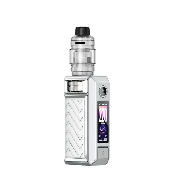 Drag 6 220W 4400mAh & Uforce X Tank II 5ml Kit - VooPoo - Silver