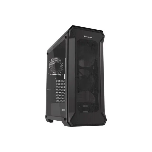 Genesis PC Case Irid 505 V2 ATX Midi Tower Black (NPC-1517)