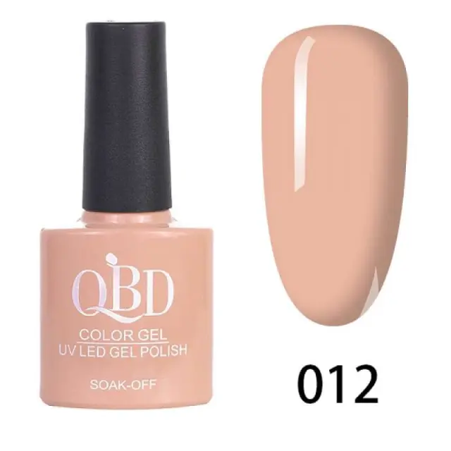 QBD Ημιμόνιμο βερνίκι color Gel Uv/Led Gel Polish 012