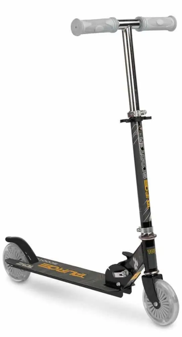 Scooter Δίτροχο με Κράνος και Προστατευτικά Tauro Toyz Black 0420 2