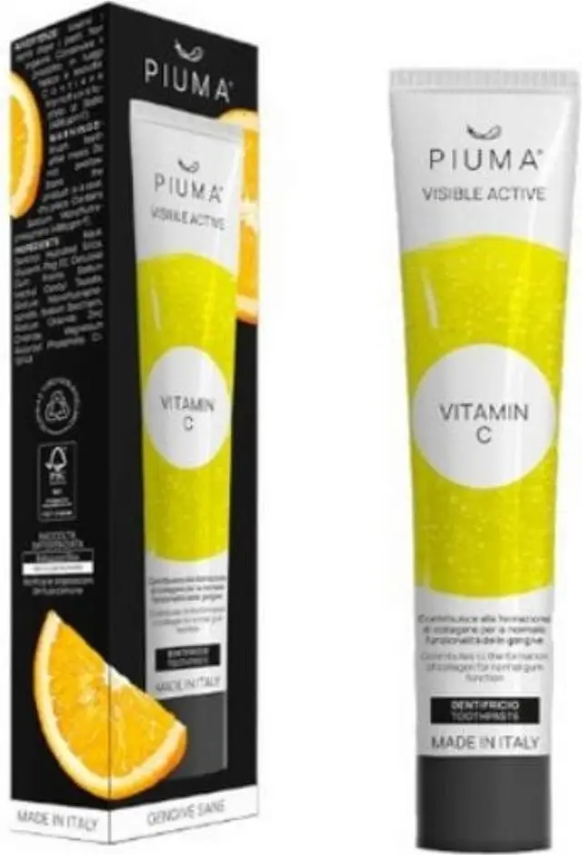 Piuma Vitamin C Οδοντόκρεμα κατά της Πλάκας 75ml