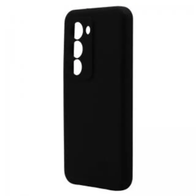 Θήκη Liquid Silicon inos Xiaomi Redmi 15 4G/ 15 5G Velvet Μαύρο N70021 3