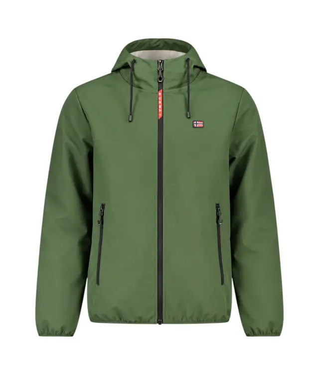 Norway Nautical School - Ανδρικό Μπουφάν Soft Shell 833921-ARMY Πράσινο