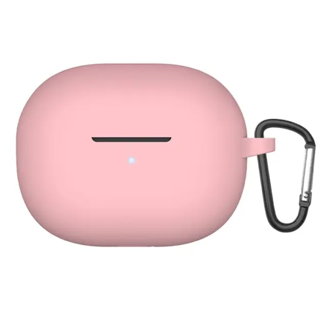 Θήκη Σιλικόνης με Γάντζο για Redmi Buds 3 Lite-Pink OEM