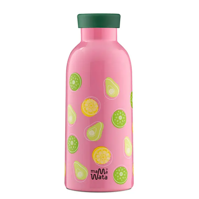 Mama Wata Double Walled Bottle Fruits (incl. Infuser)