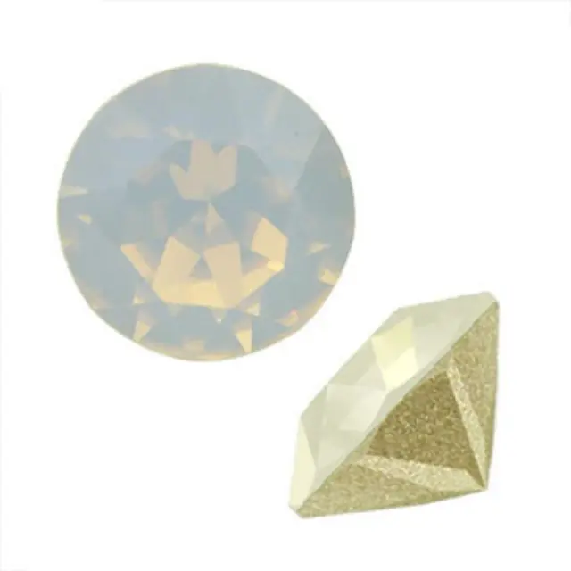 Swarovski 1088 Xirius Chaton White Opal PP14 Ø2x1.25mm ~72τεμ