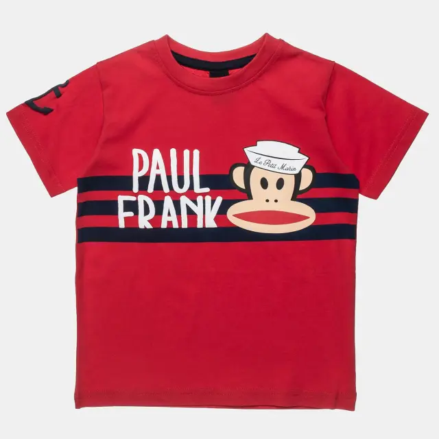 Μπλούζα Paul Frank με ανάγλυφα γράμματα