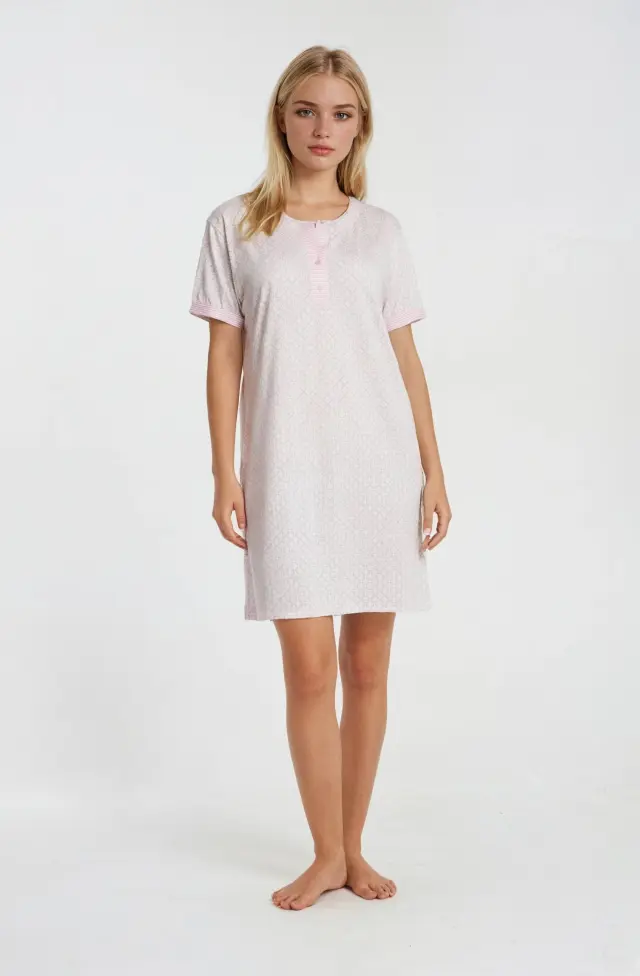 S994 - Type - NIGHTGOWN PINK GEO - M 2