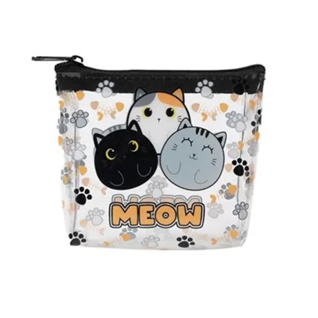 I-Total Πορτοφόλι Με Φερμουάρ PVC Cats/ XL1657B (i-Total)