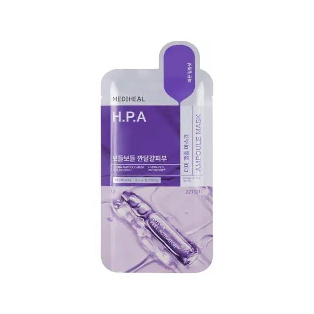 Mediheal Derma Ampoule Mask H.P.A - Μάσκα λείανσης με ήπιες απολεπιστικές ιδιότητες