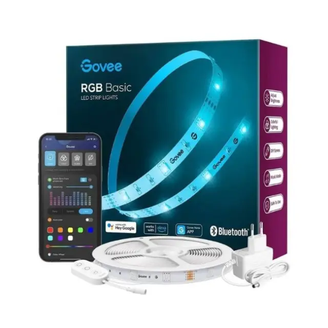 Govee LED Strip H615A 5m Wi-Fi, RGB (H615A3A1)