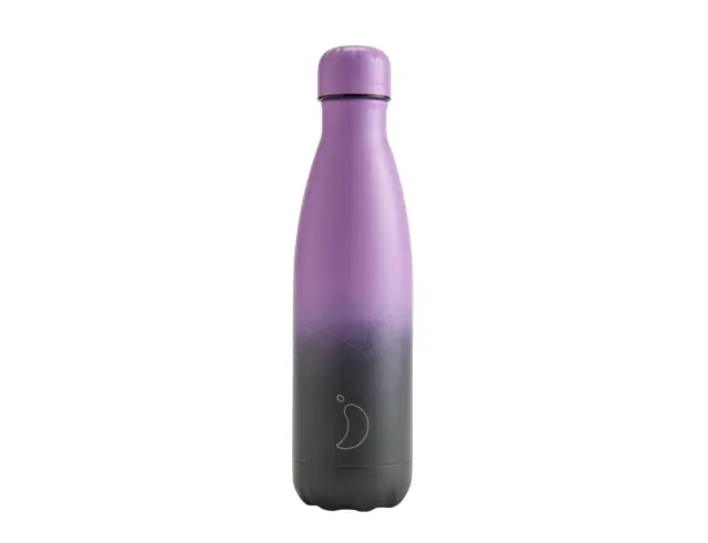 Μπουκάλι Θερμός Original Gradient Chilly's με χωρητικότητα 500ml και διατήρηση θερμοκρασίας 12h ζεστό / 24h κρύο - Midnight Haze
