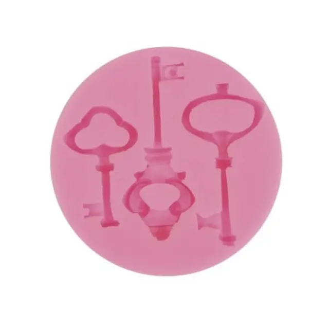 Καλούπι σιλικόνης κλειδιά 7.2x7.2 x 1cm