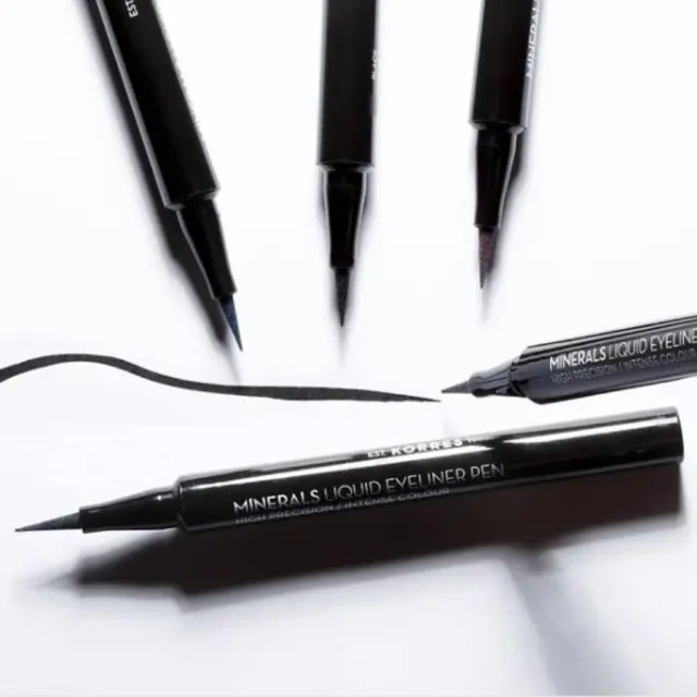 ΚΟΡΡΕΣ Liquid Eyeliner Pen Mineral Brown 1ml 2