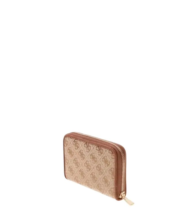 Guess - Γυναικείο Πορτοφόλι Samantha SWJG2313140-LGW Μπεζ/Καφέ 3