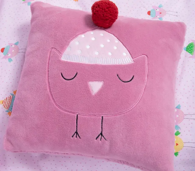 ΠΑΙΔΙΚΟ ΔΙΑΚΟΣΜΗΤΙΚΟ ΜΑΞΙΛΑΡΙ TWEET SO SWEET-LOVELY 40X40 NEF-NEF HOMEWARE 3