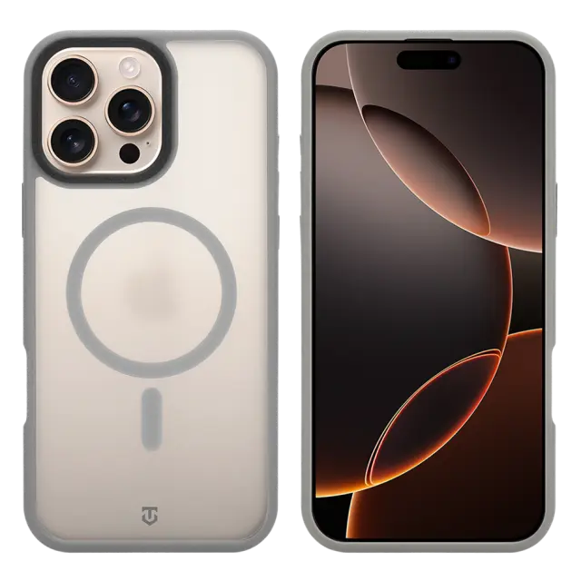 Tactical MagForce Hypersand Cover for Apple iPhone 16 Pro Max Light Grey 2