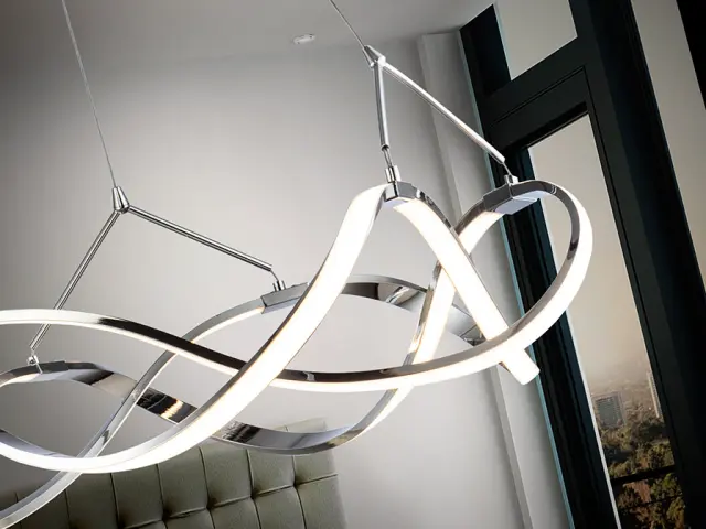 MOLLY LED LAMP Ø53 CHROME φωτιστικό κρεμαστό Χρώμιο 2