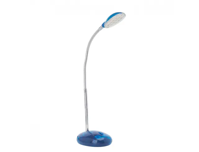 Επιτραπέζιο φωτιστικό LED Brilliant Timmi με εύκαμπτο βραχίονα, ισχύ 1.5W και διαστάσεις 29x32cm - Μπλε 2