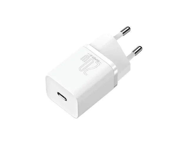 Baseus Φορτιστής Χωρίς Καλώδιο με Θύρα USB-C 20W Power Delivery Λευκός (Super Si) (CCSUP-B02) (BASCCSUPB02) 3