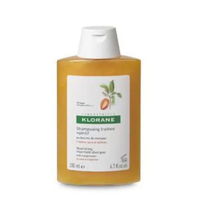 Klorane Nourishing Shampoo with Mango Butter Σαμπουάν Θρέψης με Μάνγκο για Ξηρά μαλλιά, 200ml