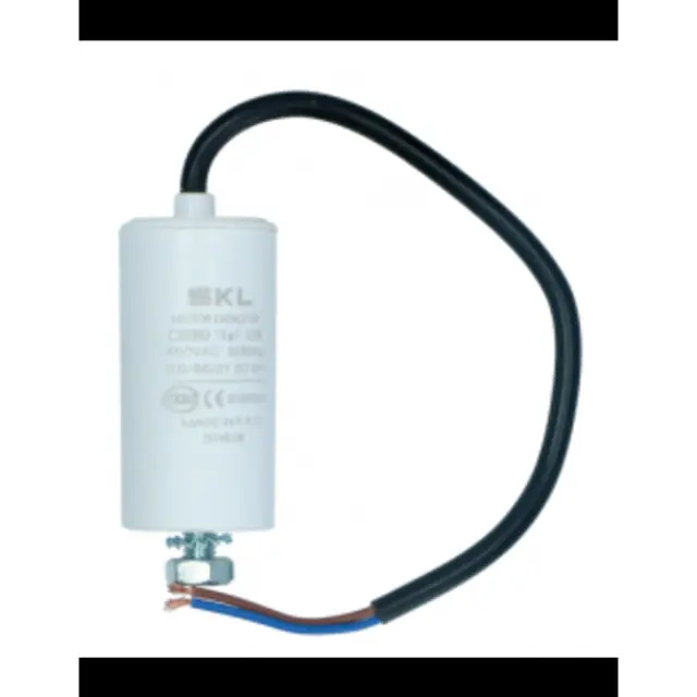 Capacitor 6mF 450v +GRD with wire