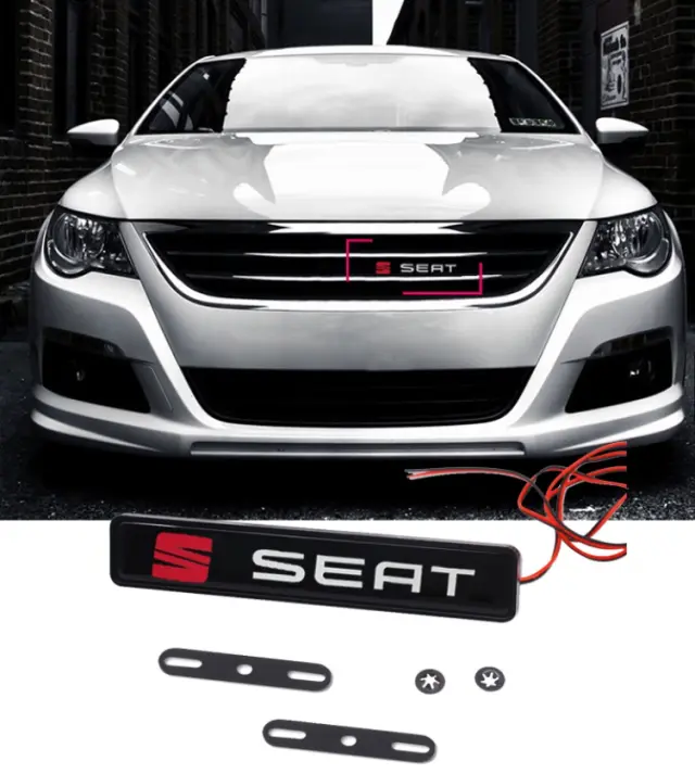 Φωτιζόμενο λογότυπο led για την μάσκα - Seat