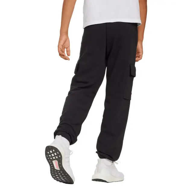 adidas Sportswear Boy's Small Logo French Terry Cargo Pant Μαύρο JC9762 (adidas Sportswear) - 164 2