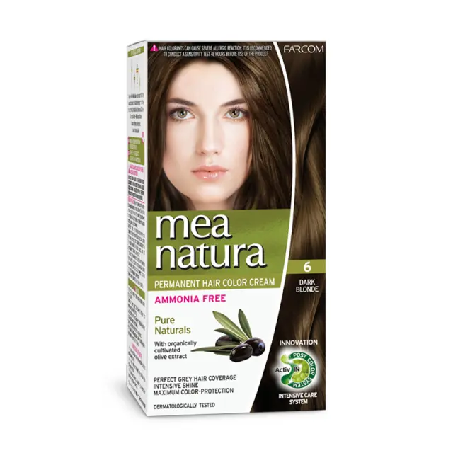 Mea Natura Set Χωρίς Αμμωνία 60ml 6 Ξανθό Σκούρο-20357