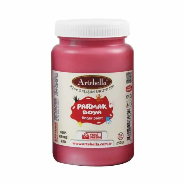 Artebella Δακτυλομπογιά - 8205 Red - 250ml