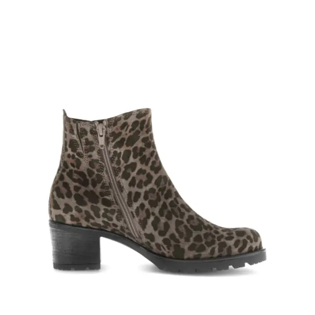 Gabor Μποτάκια Γυναικείο δέρμα suede Prints GAB/52800 60-FUMO