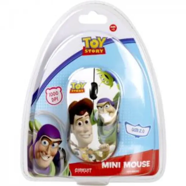 Mini, ενσύρματο οπτικό ποντίκιτης Disney με μοτίβο \"TOY STORY\", 1000 dpi. 2