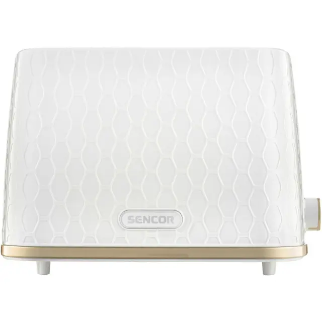 Φρυγανιέρα Sencor STS 7200WH 2 Θέσεων 930W 3D Pattern Design Λευκή