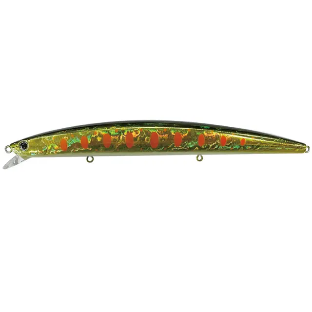 Τεχνητό Smith Haluca Floating – Minnow Υψηλής Απόδοσης για Spinning & Trolling 14.5cm 35 - Midokin Orange P
