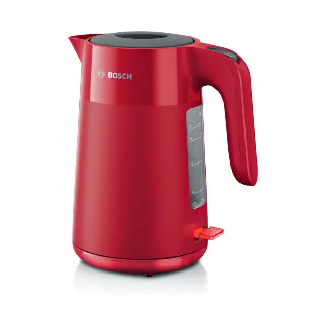 Bosch Βραστήρας 1.7lt 2400W Κόκκινος TWK2M164